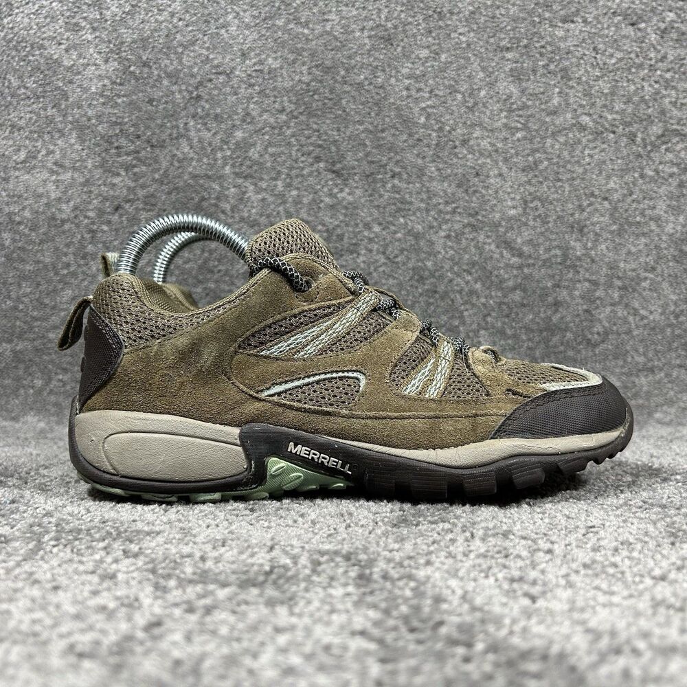 Merrell Siren Edge Hiker Women’s Size 7 Kangaroo Eggshell Hiking Shoes Used